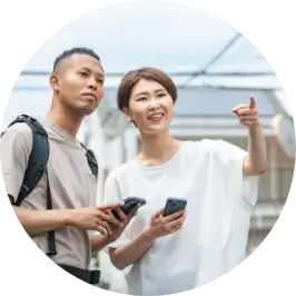 ホスピタリティ・意思疎通 イメージ写真