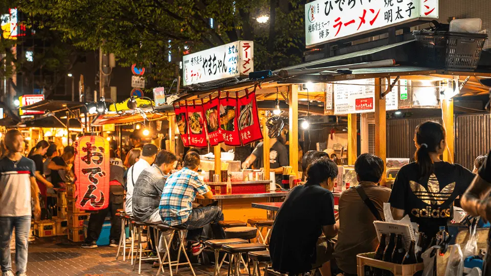 Discover Fukoka's Famous Yatai Street