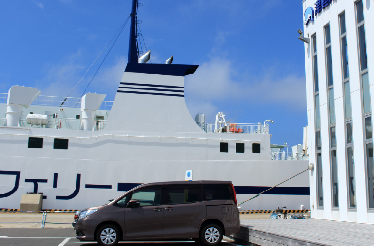 愛車と共にどこまでもをフェリーで叶える