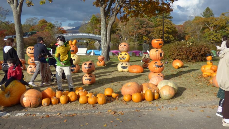 大沼ハロウィンナイト＆紅葉サンセットクルーズ