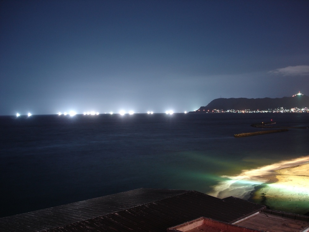 Fishing Boat Lights from Mount Hakodate