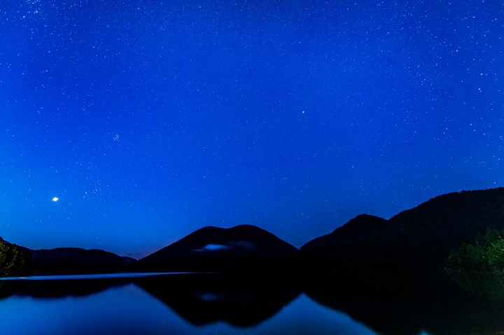 Enjoy the mysterious night world without artificial light! Lake Shikaribetsu Night Watching