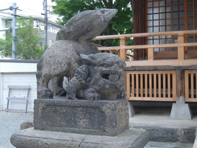 子宝祈願にご利益のある札幌最古の狛犬